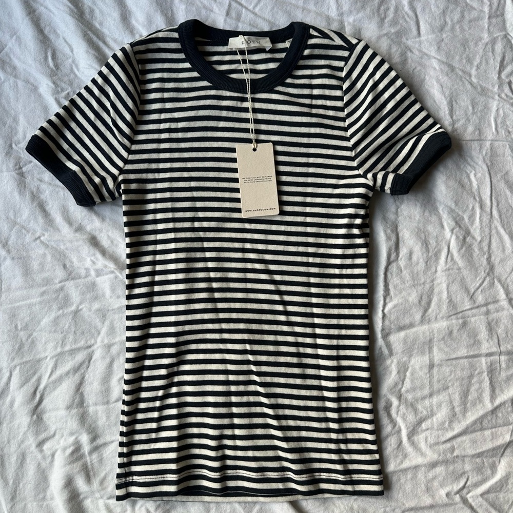 NWT Doen XS Vivi Stripe Top - Picture 2 of 6